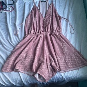 Pink romper